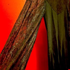 Lacey top long sleeve cocktail dresss never worn